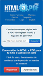 Mobile Screenshot of htmlapdf.com
